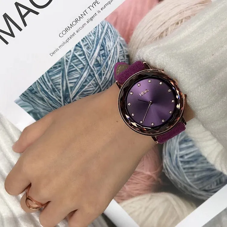 Personality Rhinestone Scale Women's Watch