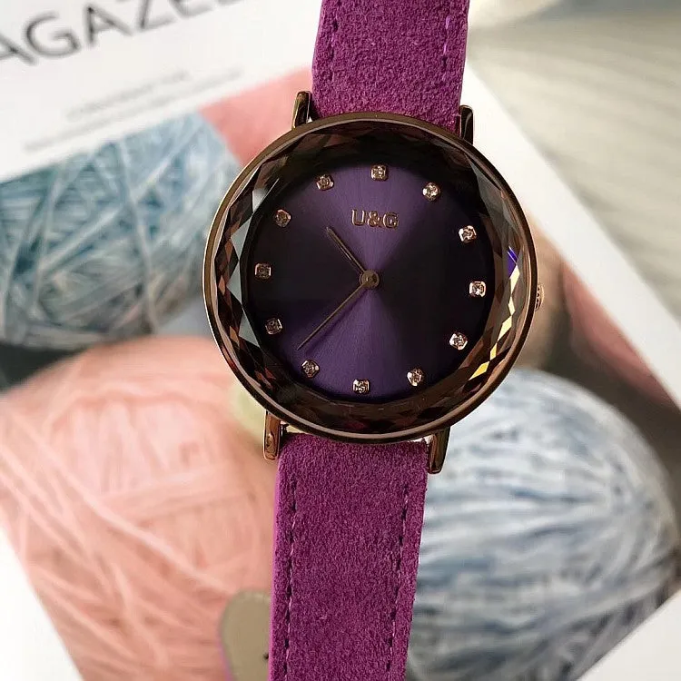 Personality Rhinestone Scale Women's Watch