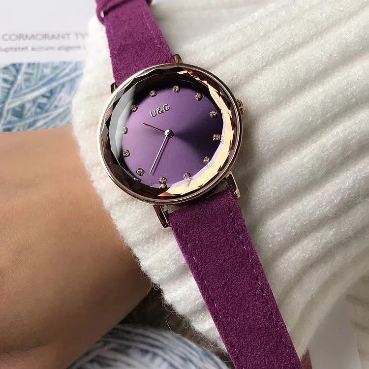 Personality Rhinestone Scale Women's Watch