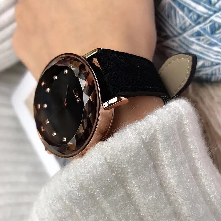 Personality Rhinestone Scale Women's Watch