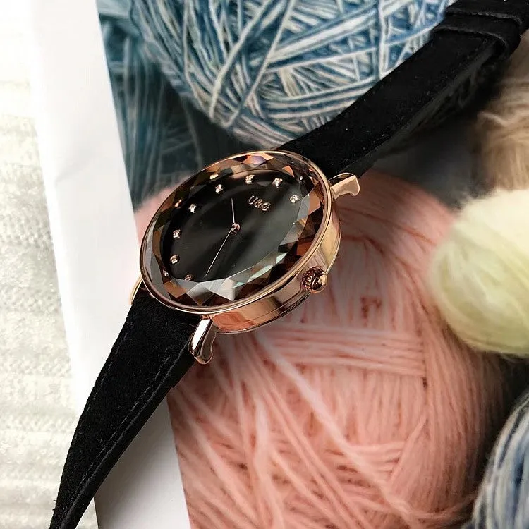 Personality Rhinestone Scale Women's Watch