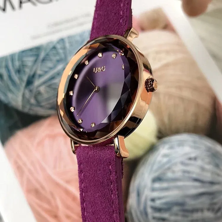 Personality Rhinestone Scale Women's Watch