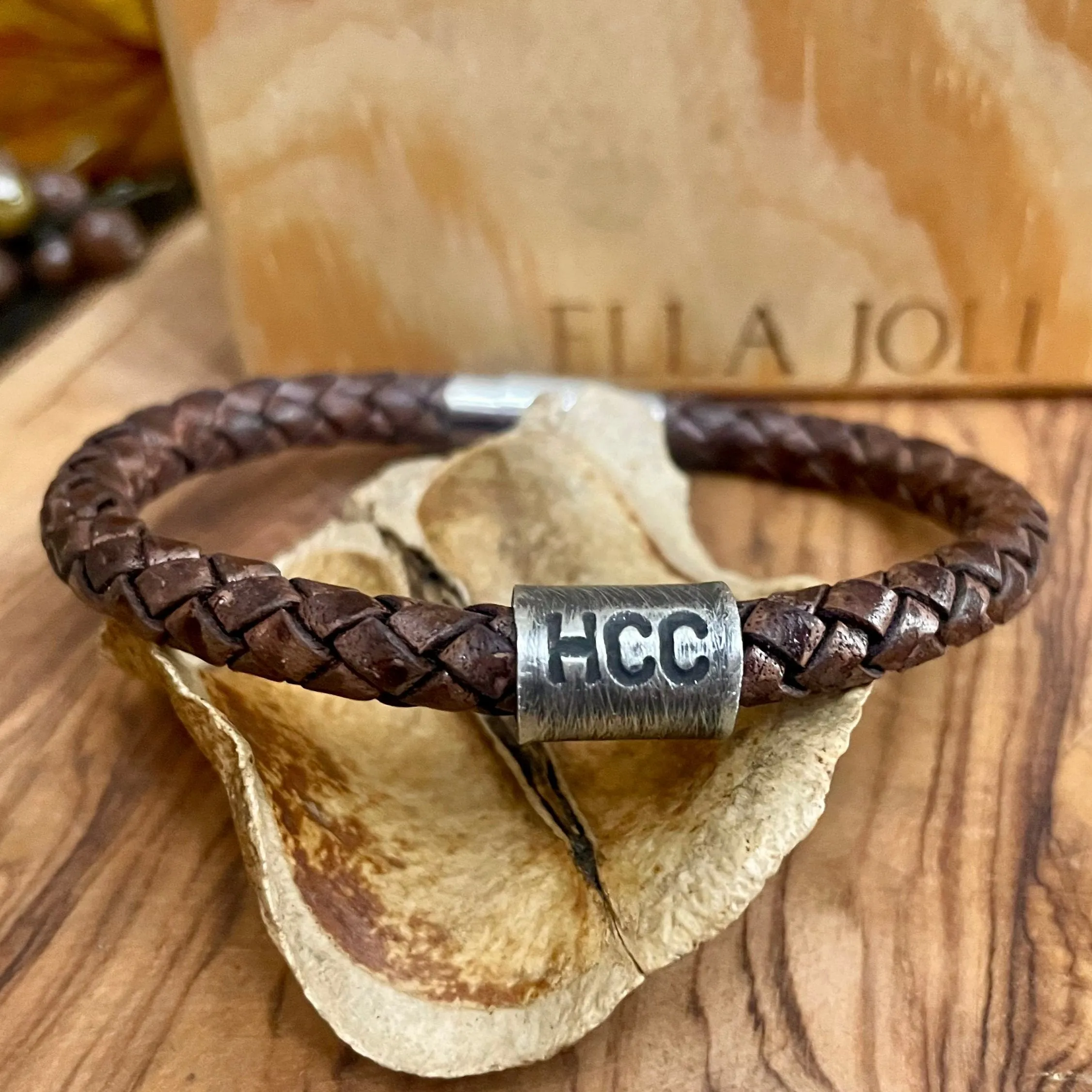 Personalized Leather Bracelet | Custom Bracelet for Men or Women