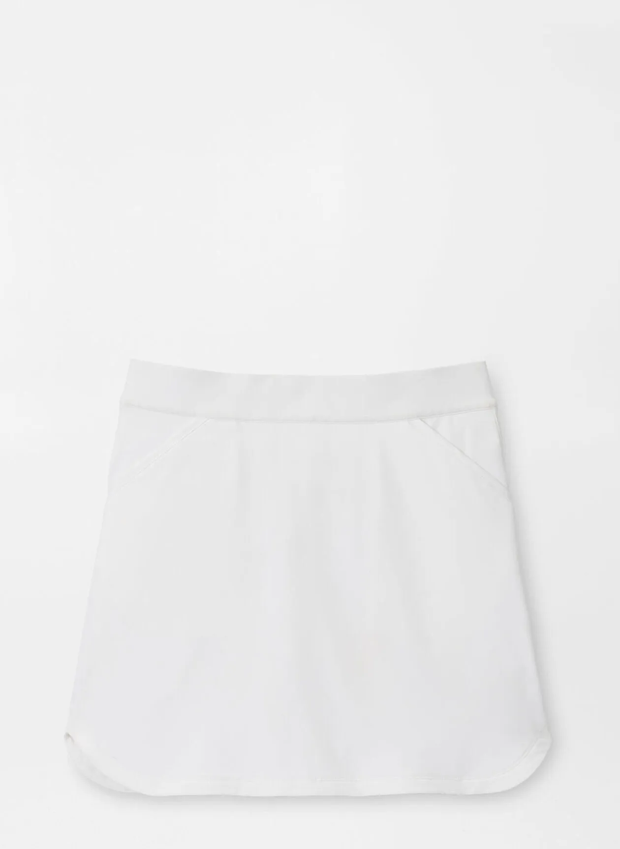 Peter Millar Womens Alice Petal Hem Skort - WHITE