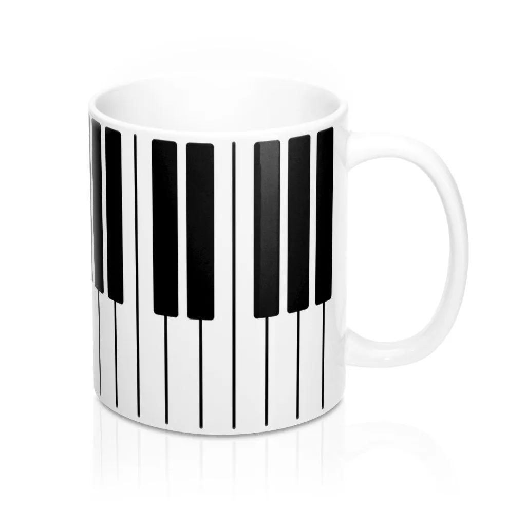Piano Keys Coffee Mug