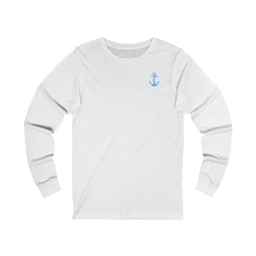 Pirate Life Anchor Jersey Long Sleeve T