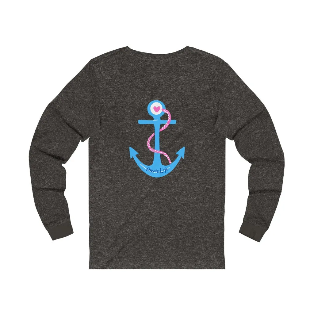 Pirate Life Anchor Jersey Long Sleeve T