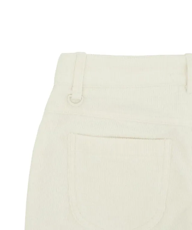 PIV'VEE Classic Corduroy Trousers - Cloud White