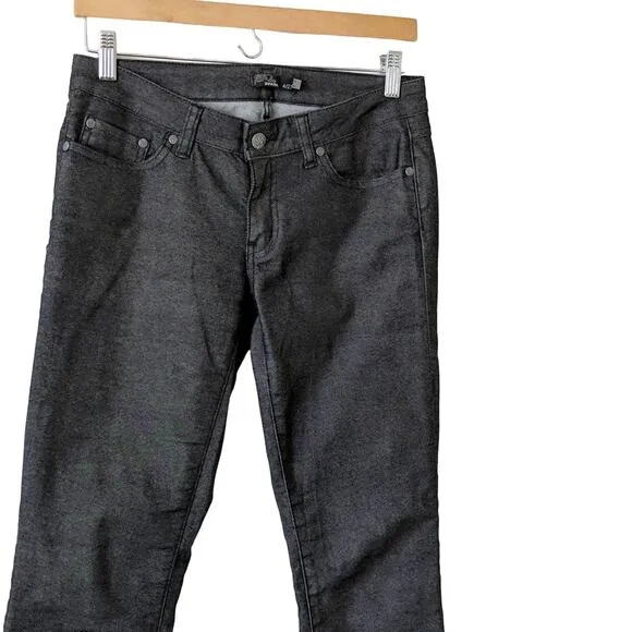 prAna Kara Jeans Charcoal Gray 4 27 Organic Cotton
