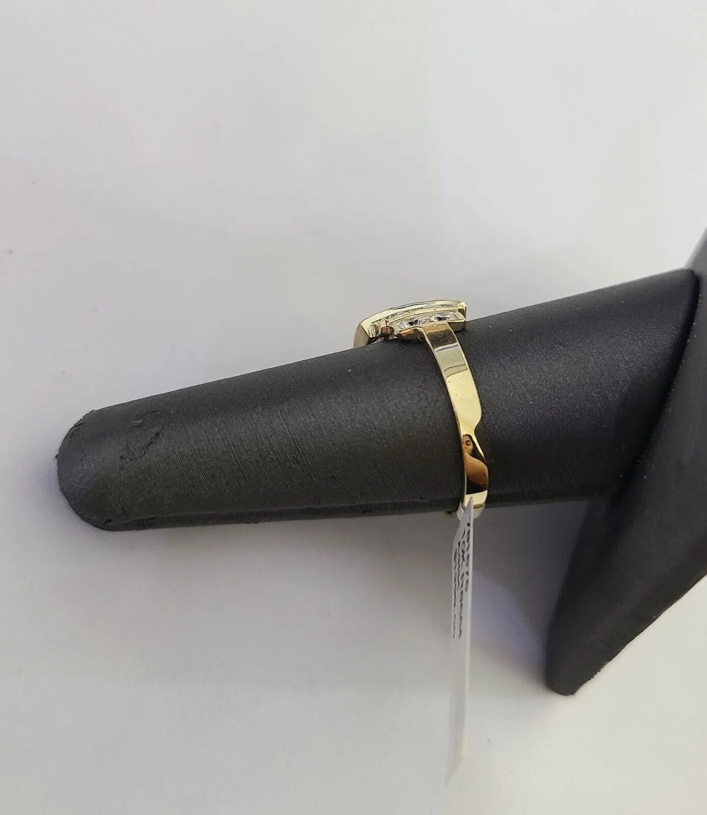 Real 10k Yellow Gold Ring Wedding Engagement Casual 10Kt