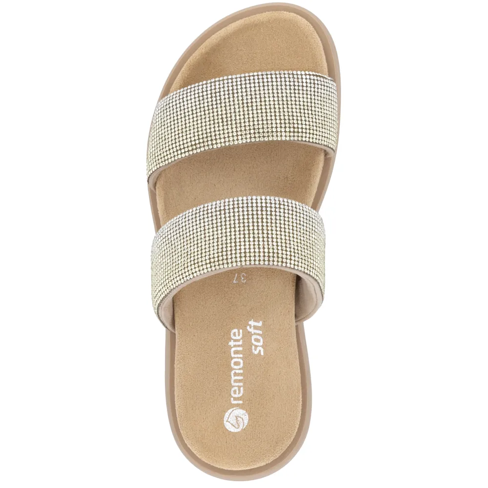 Remonte D2N50-90 (Jewel) Cream Sandals