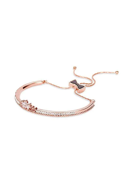 Rhinestone Rose Gold Plated Bracelet