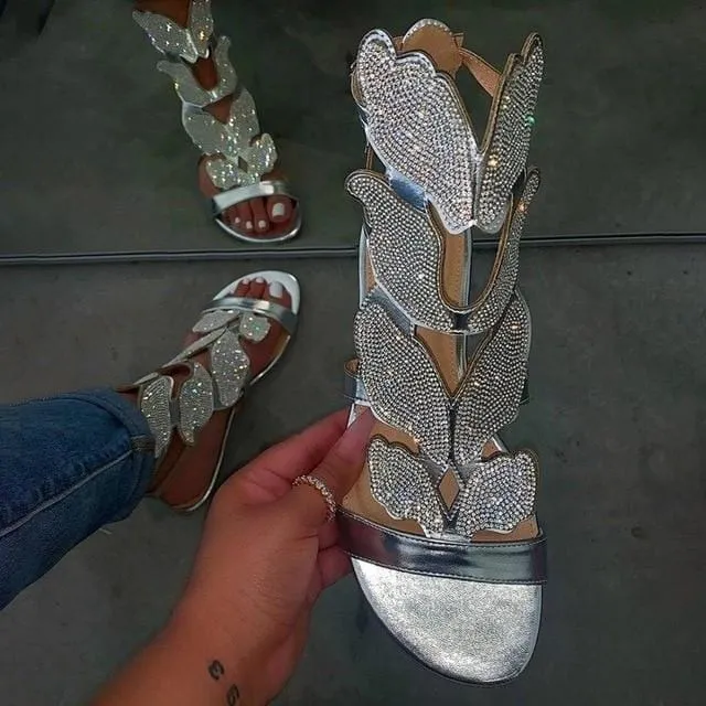 Rhinestone Sandals