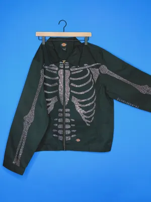 Rhinestone Skeleton DICKIES Eisenhower Jacket, Women's