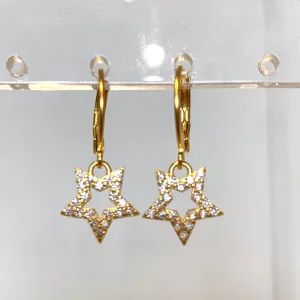Rhinestone Star Earring