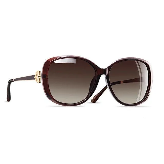 Rhinestone Studded UV400 Fashion Sunglasses
