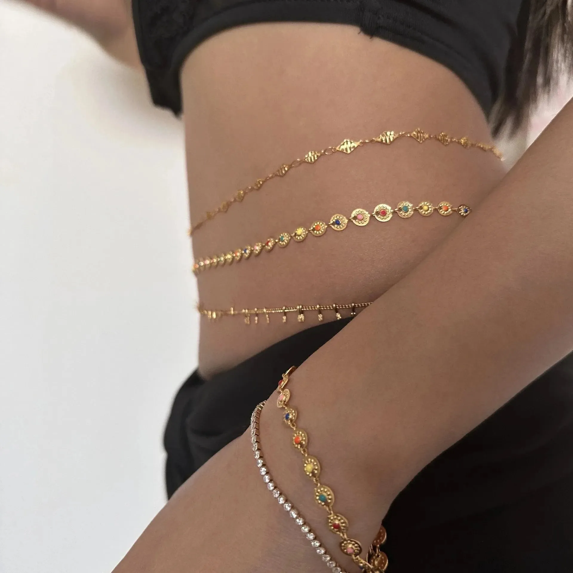 Rhinestone Women's Waist Chain