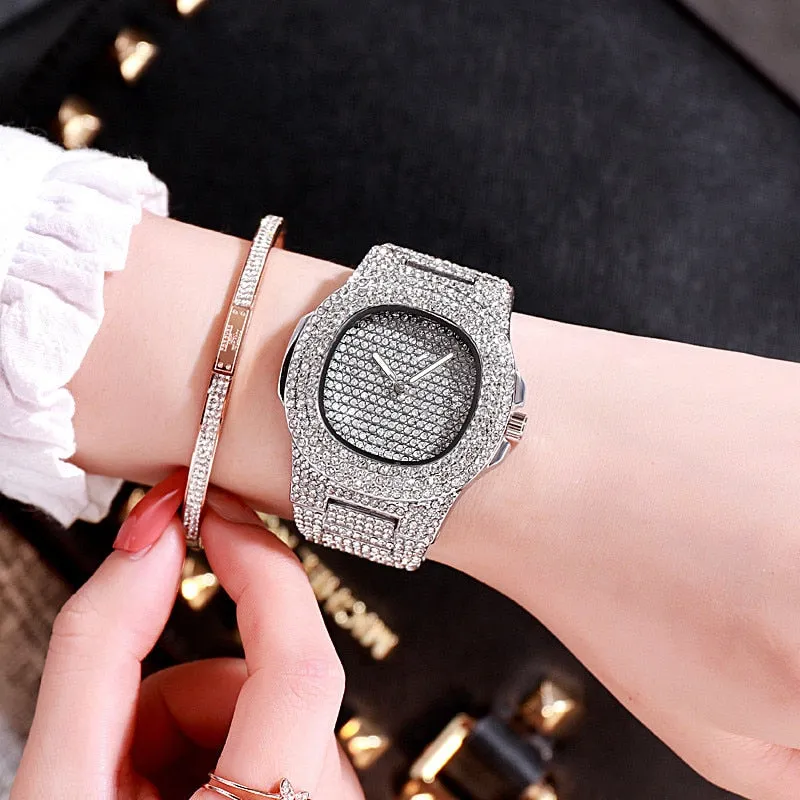 Rhinestone Women's Wristwatch