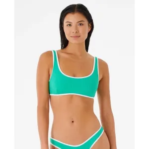 RIP CURL PREMIUM SURF B-C BRALETTE TOP GREEN