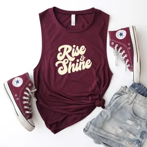Rise & Shine - Bella Canvas Muscle Tank