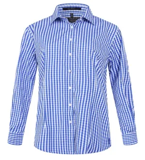 Ritemate Ladies Check Long Sleeve Shirt - 3 Colours