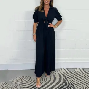 Rosa® | Classic Pleated Women'S Jumpsuit