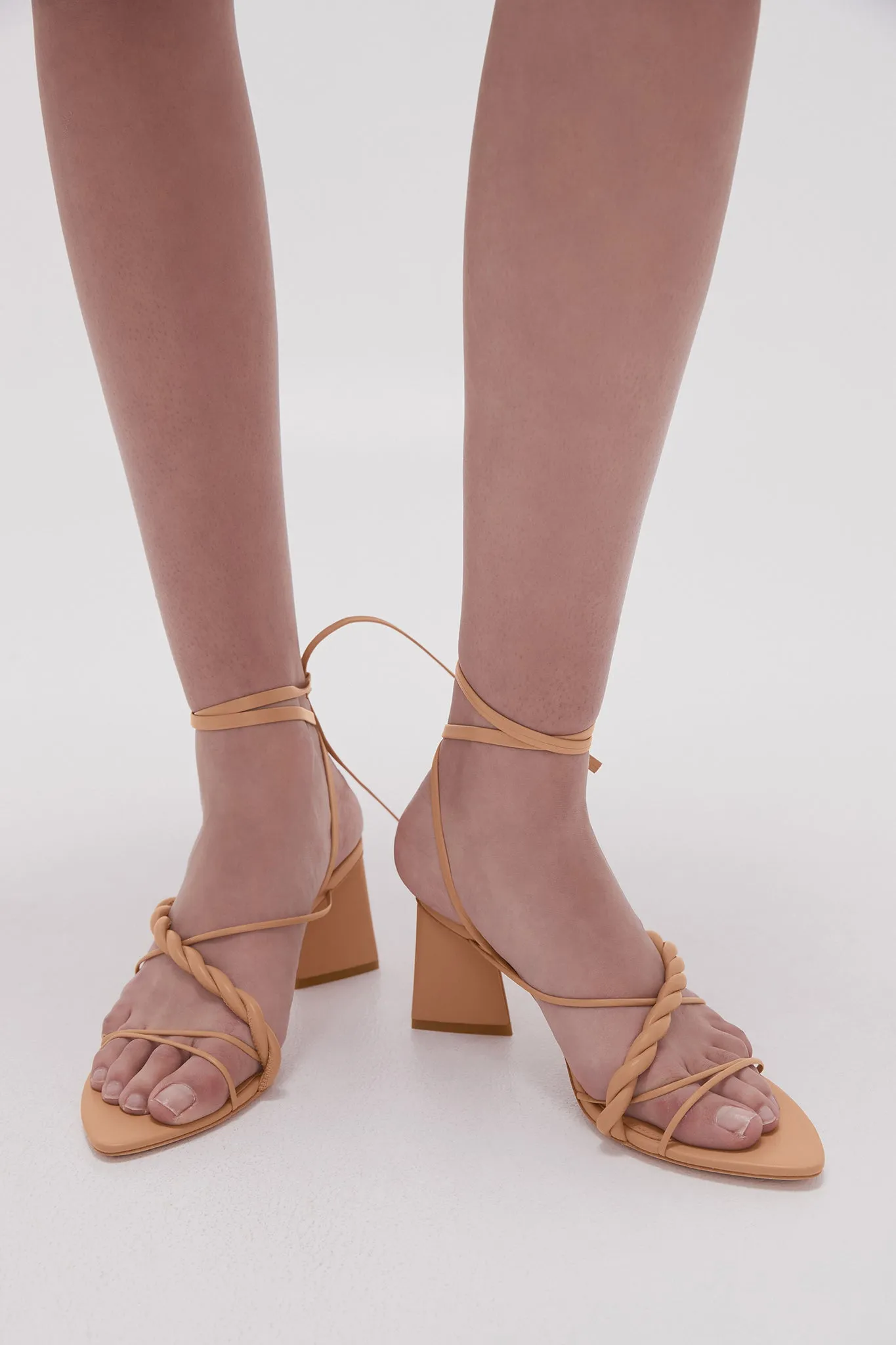 Rosamund Strappy Twist Heel