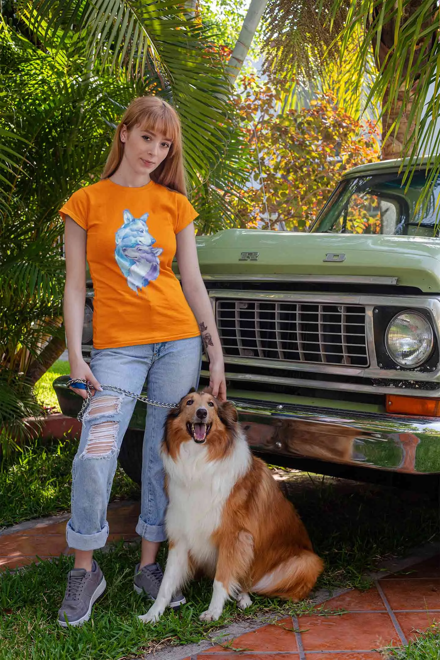 Round Neck T-Shirt (Women) - Snugglebugs (16 Colours)