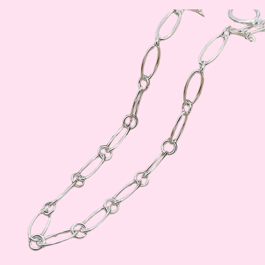 Round Paperclip Necklace