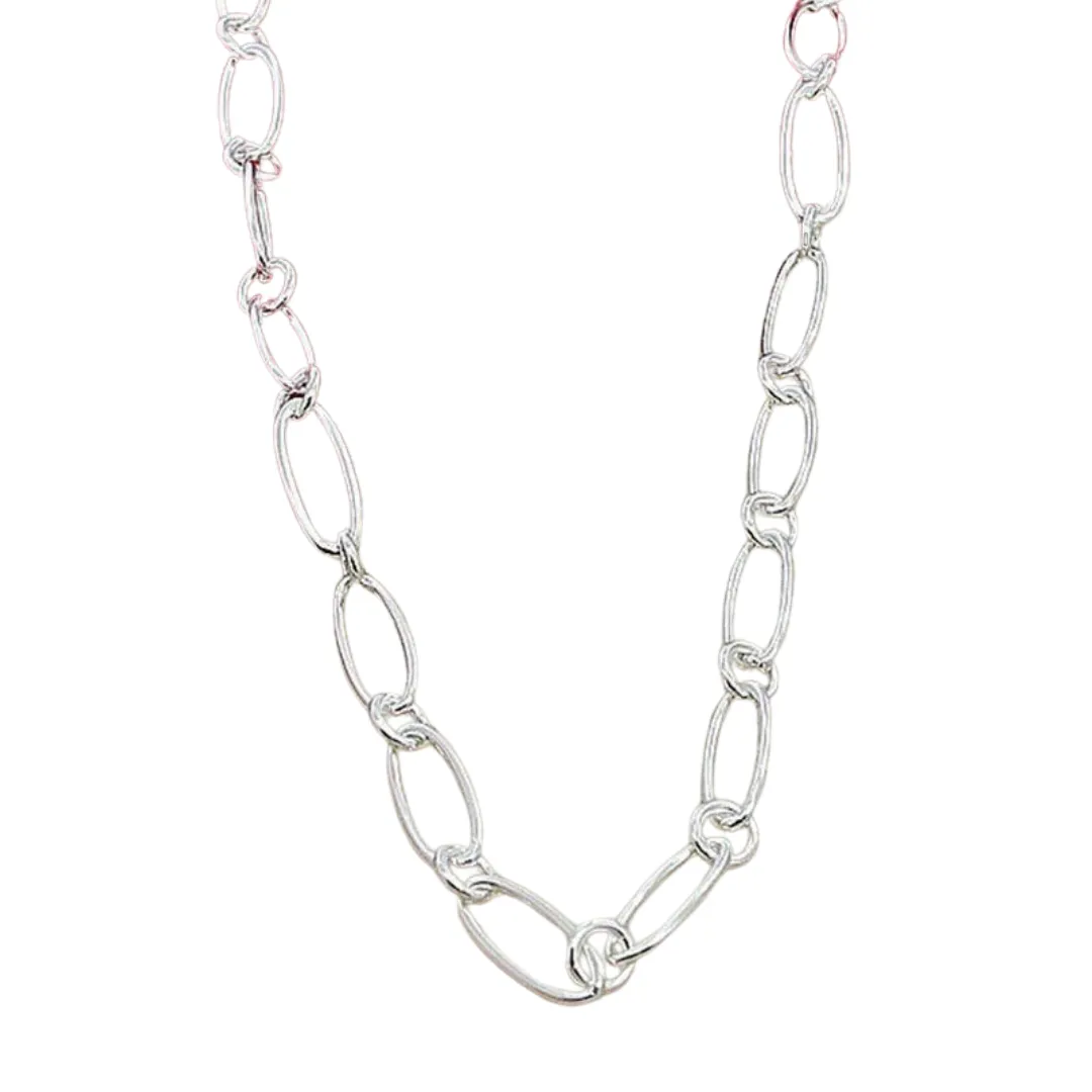 Round Paperclip Necklace