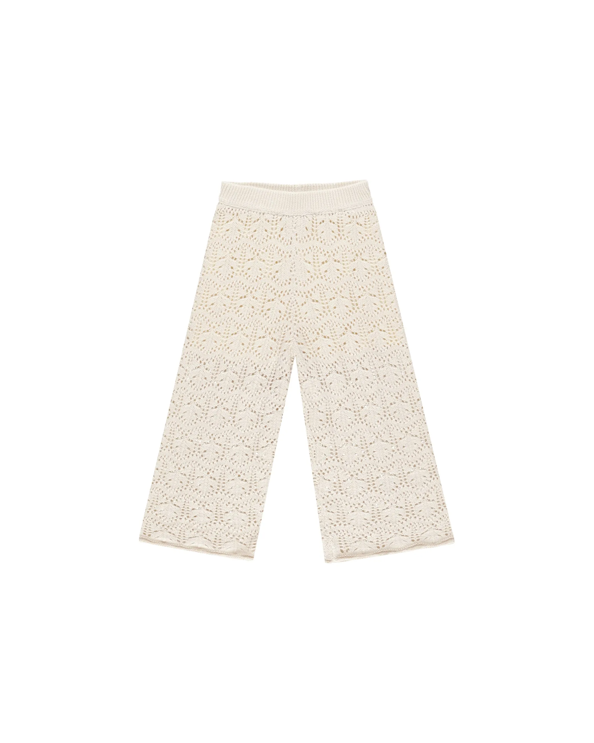 Rylee & Cru Crochet Knit Pant