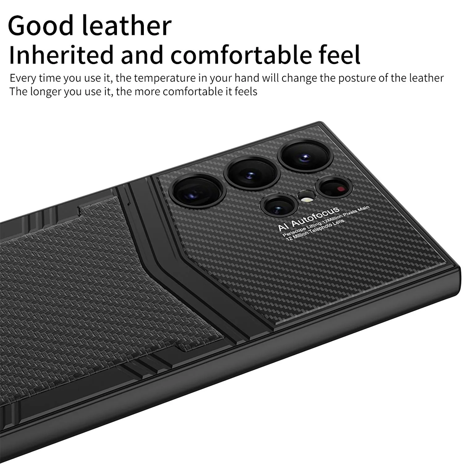 Samsung S24Ultra S24 Plus S24 Plain leather Protective Case