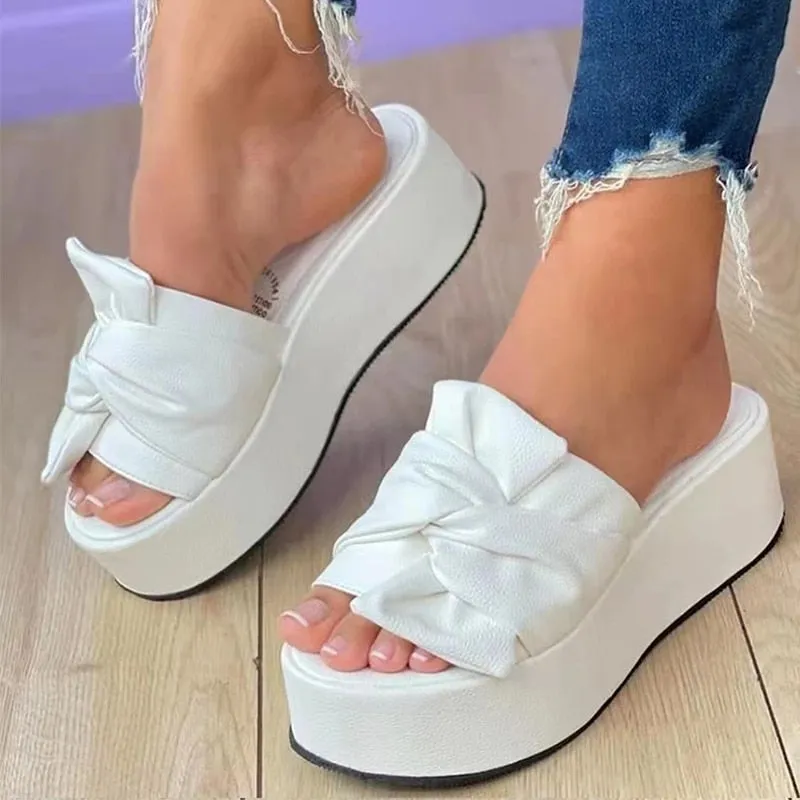 Sandals Women Heels Sandals 2023 Fashion Summer Shoes For Women Platform Sandals Summer Footwear Ladies Slippers Sandalias Mujer