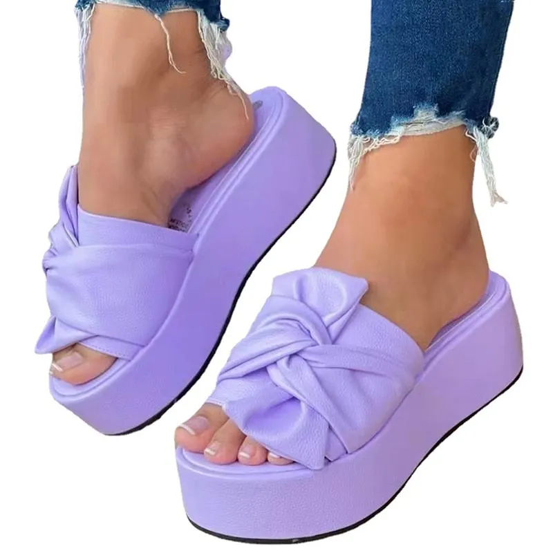 Sandals Women Heels Sandals 2023 Fashion Summer Shoes For Women Platform Sandals Summer Footwear Ladies Slippers Sandalias Mujer