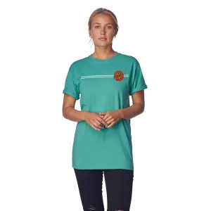 SANTA CRUZ Women's Classic Dot Tee Spanish Moss