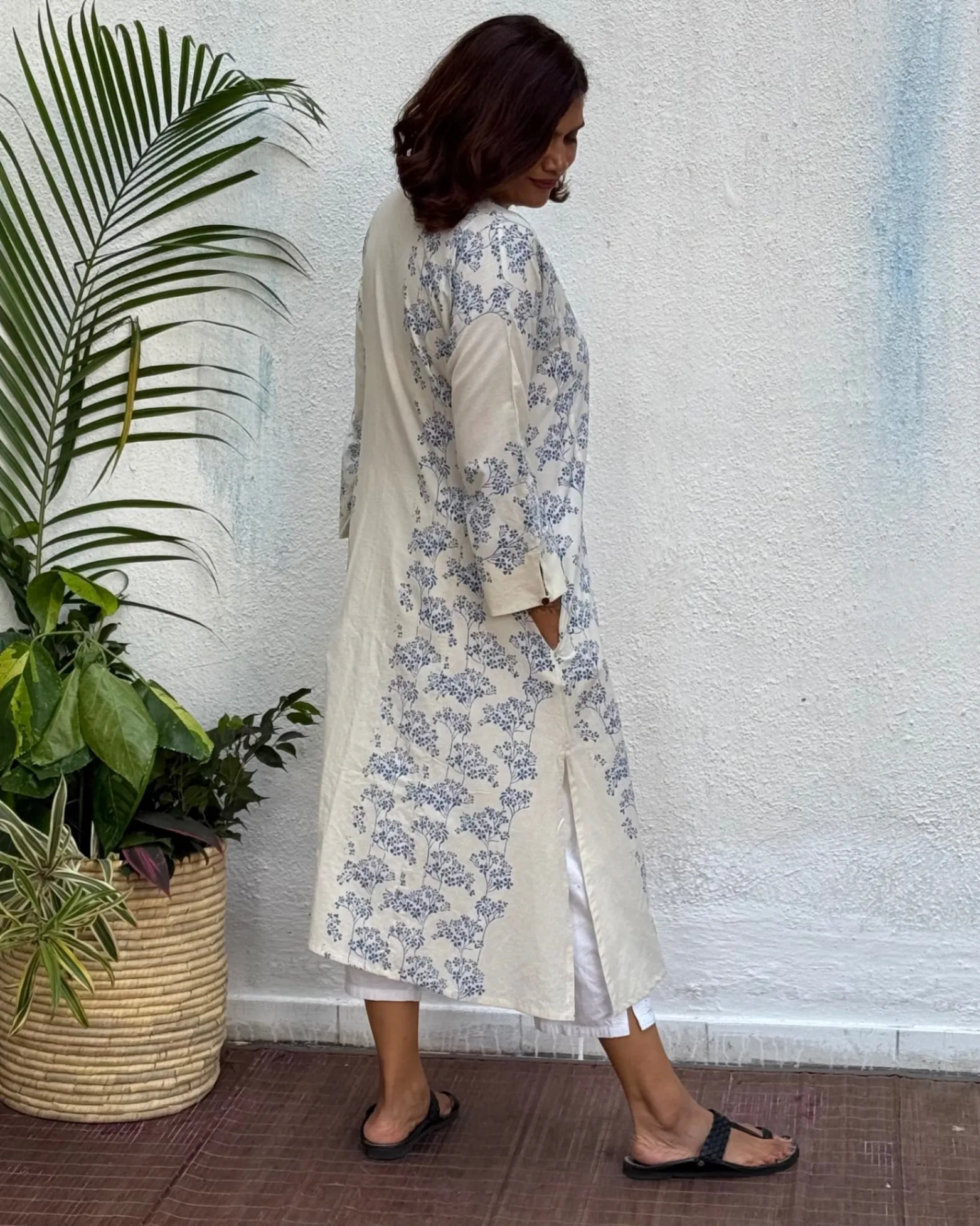 Satabdi Block Printed Cotton Kurti