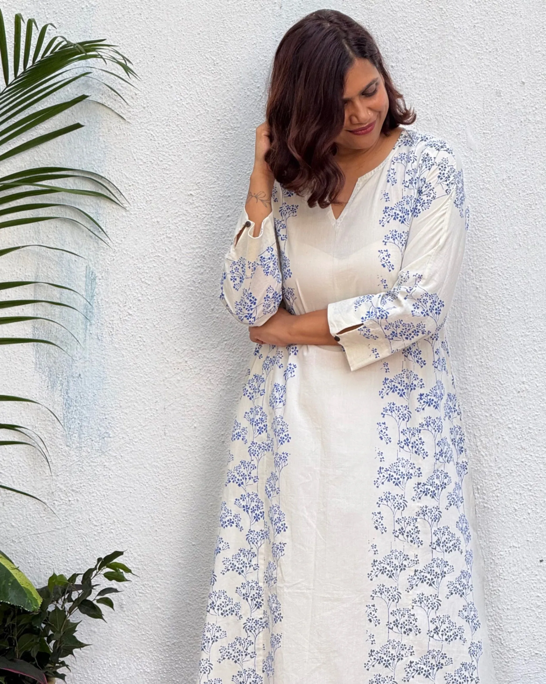 Satabdi Block Printed Cotton Kurti
