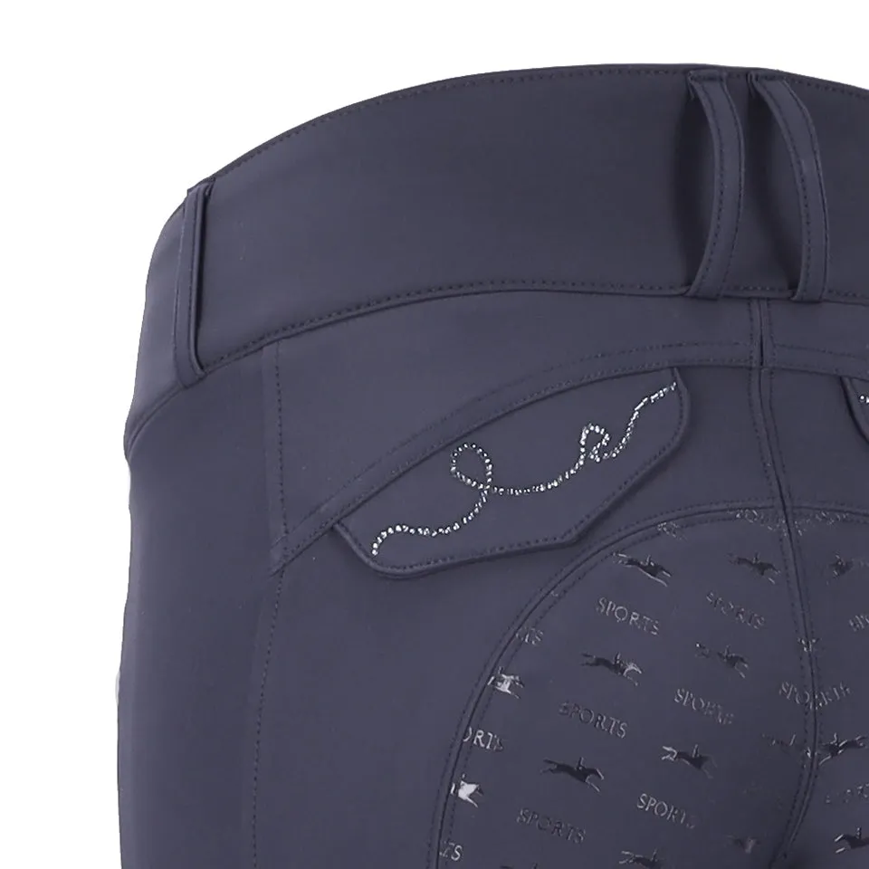 Schockemohle Noelle FS Breeches Dark Blue