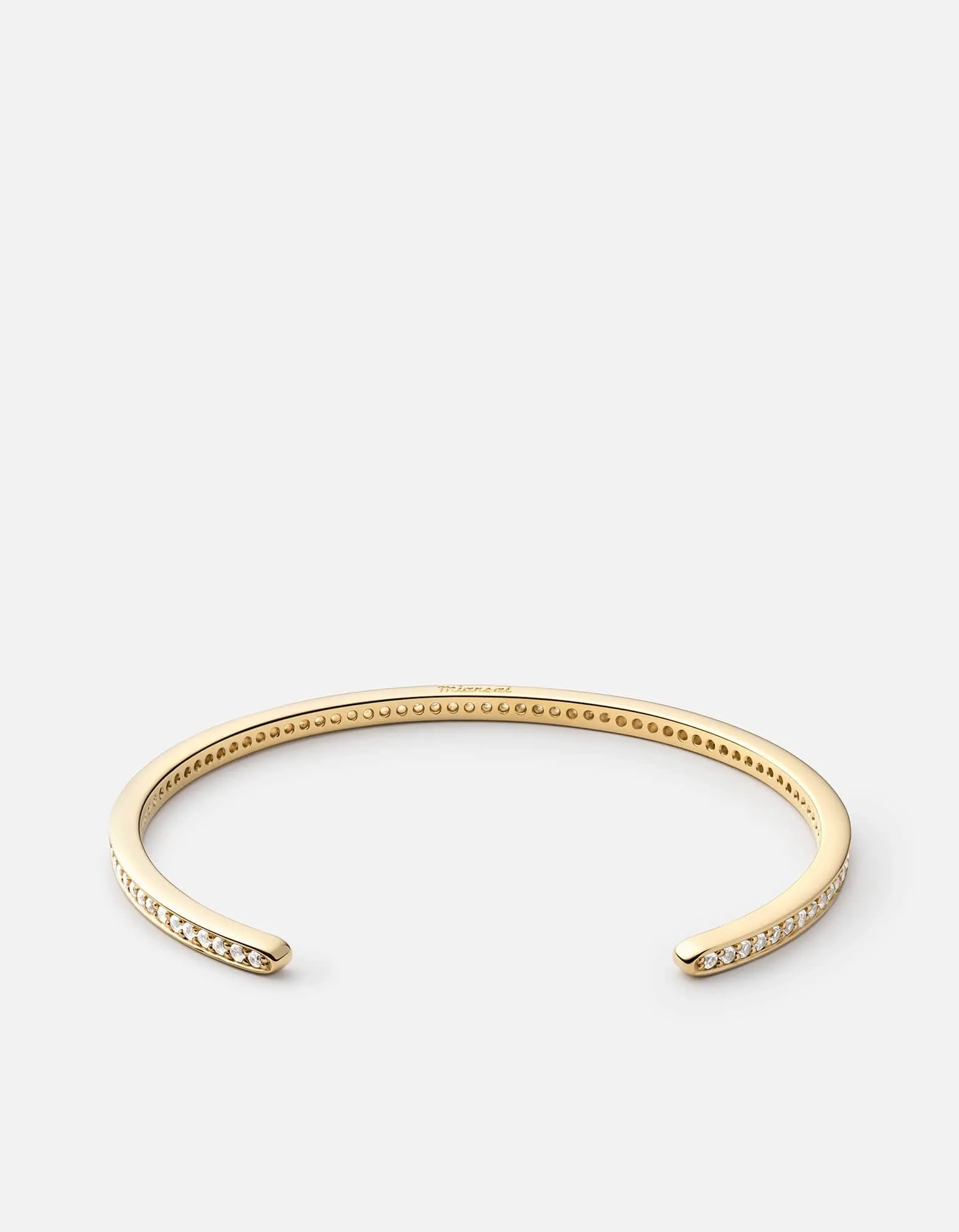 Set Cuff, Gold Pavé