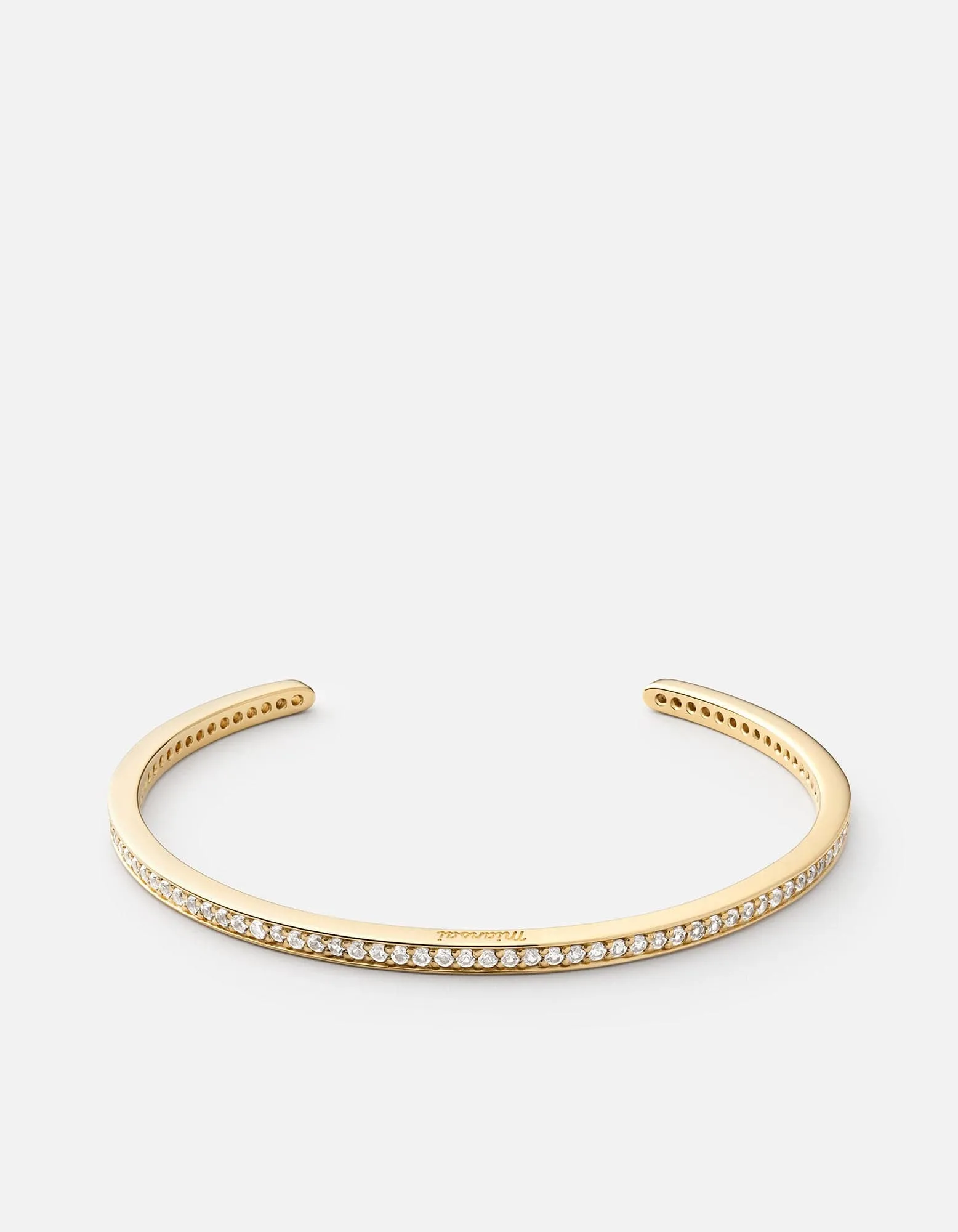 Set Cuff, Gold Pavé