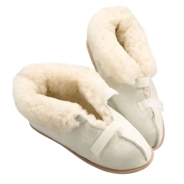Sheepkin Slippers Closed Toe