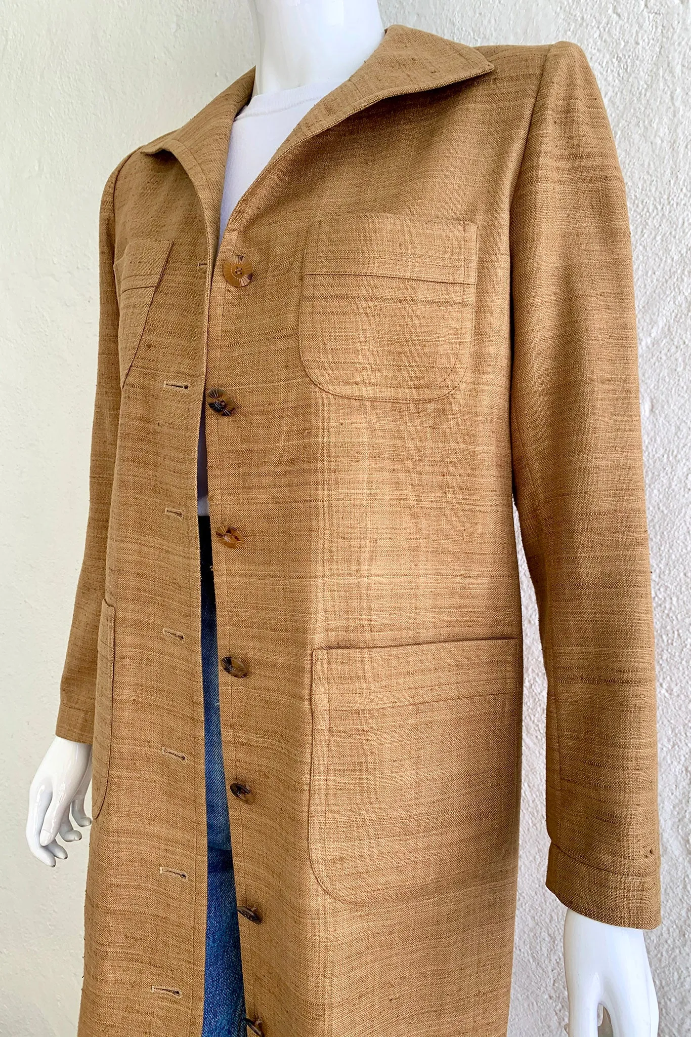 Silk Tussah Duster