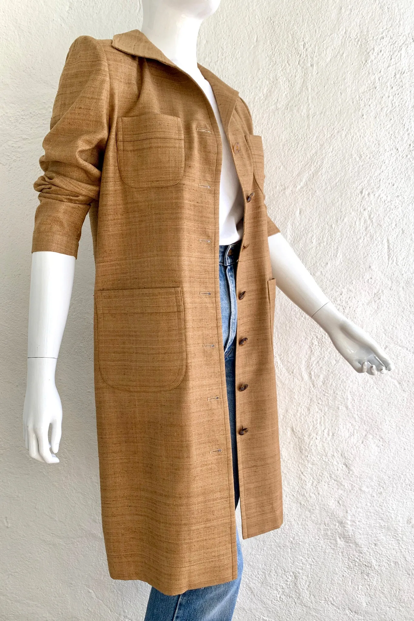 Silk Tussah Duster