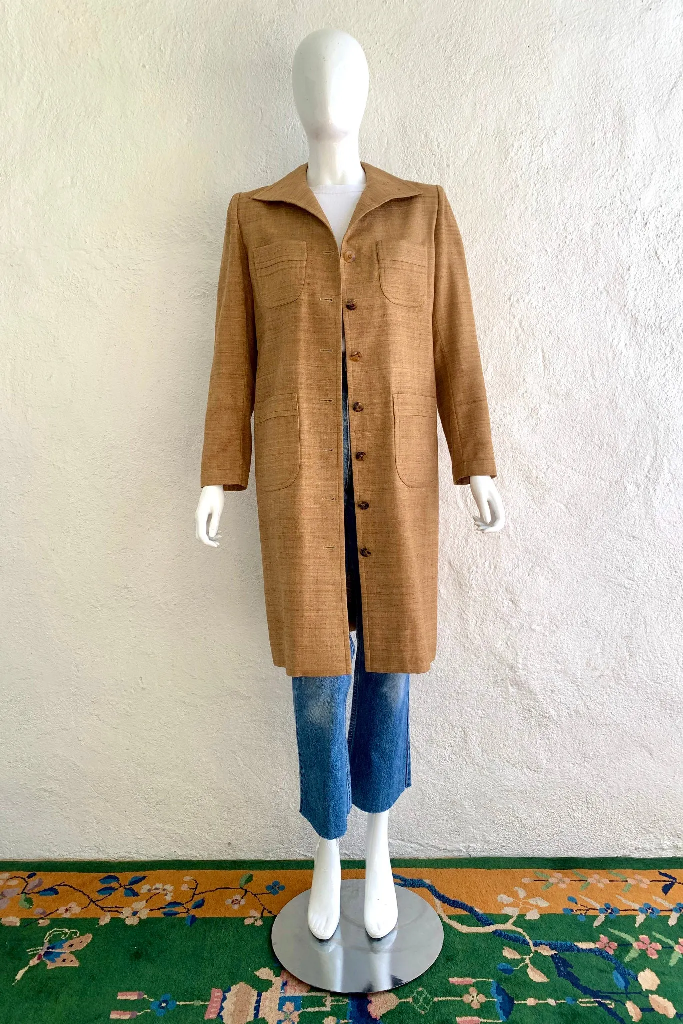 Silk Tussah Duster