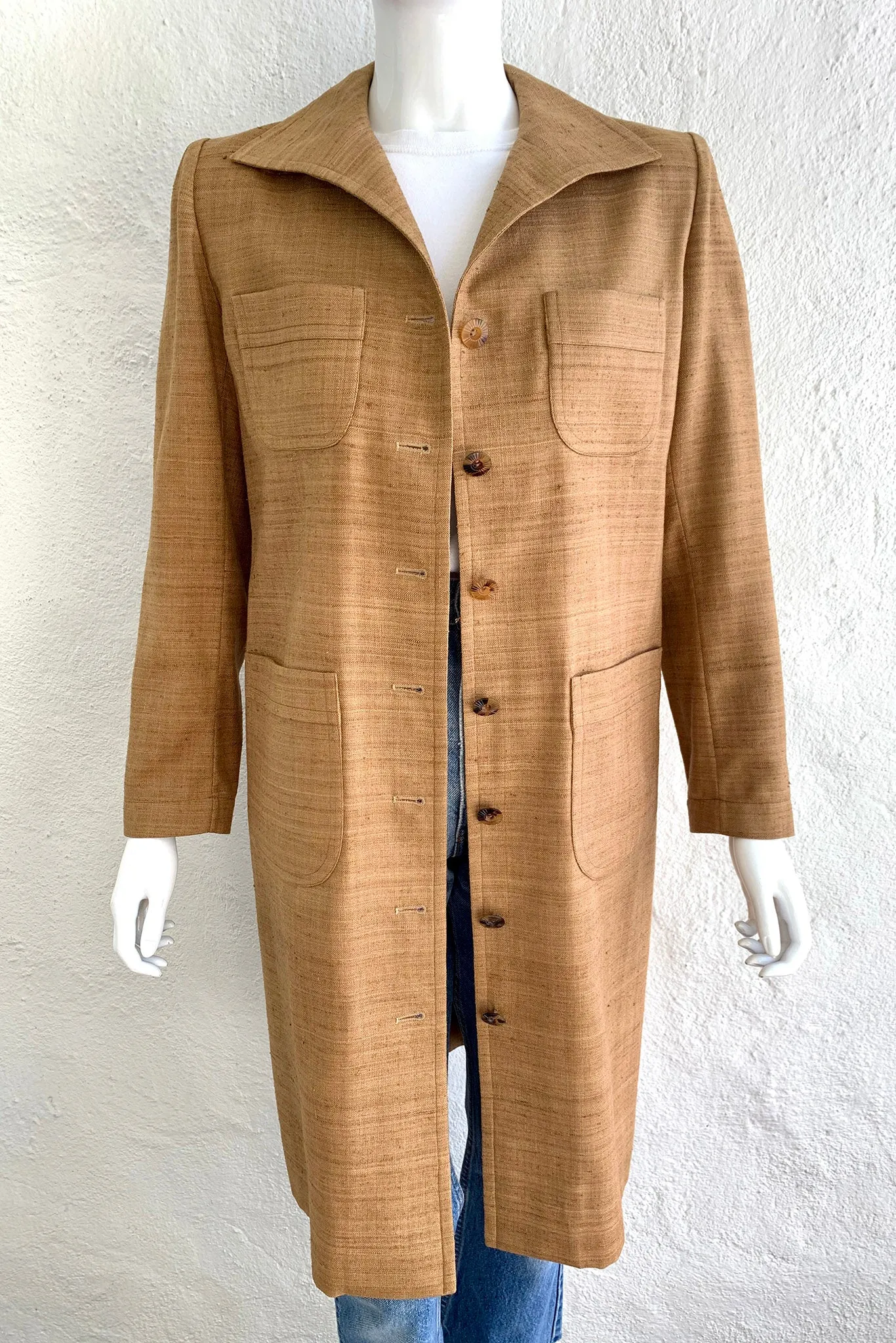 Silk Tussah Duster