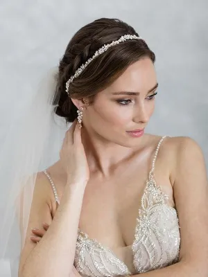 Silver Rhinestone/Pearl 2042 Belt