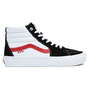 SKATE SK8-HI Shoes Athletic Black Red