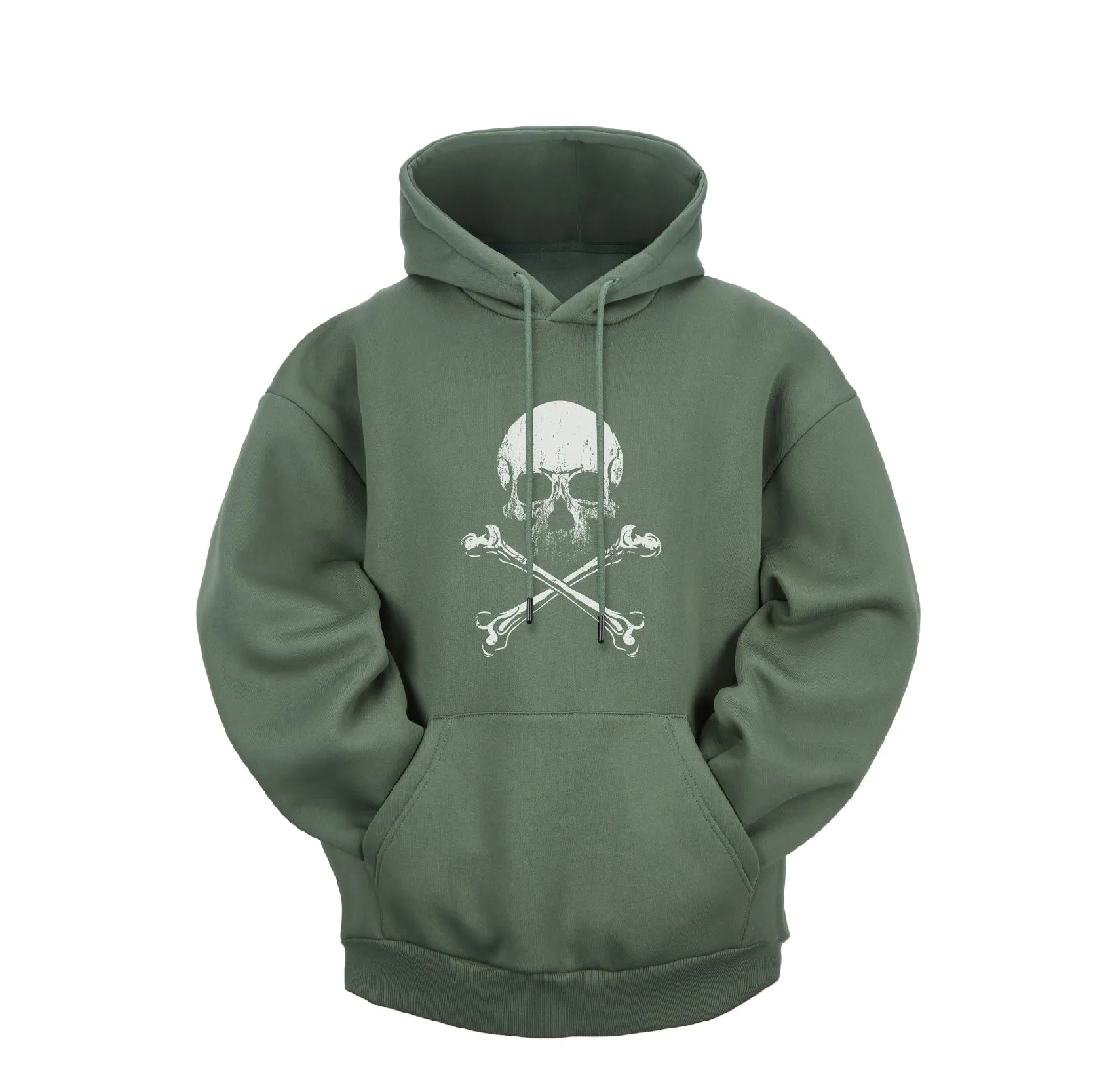 SKULL GRAPHIC HEAVY WEIGHT HOODIE