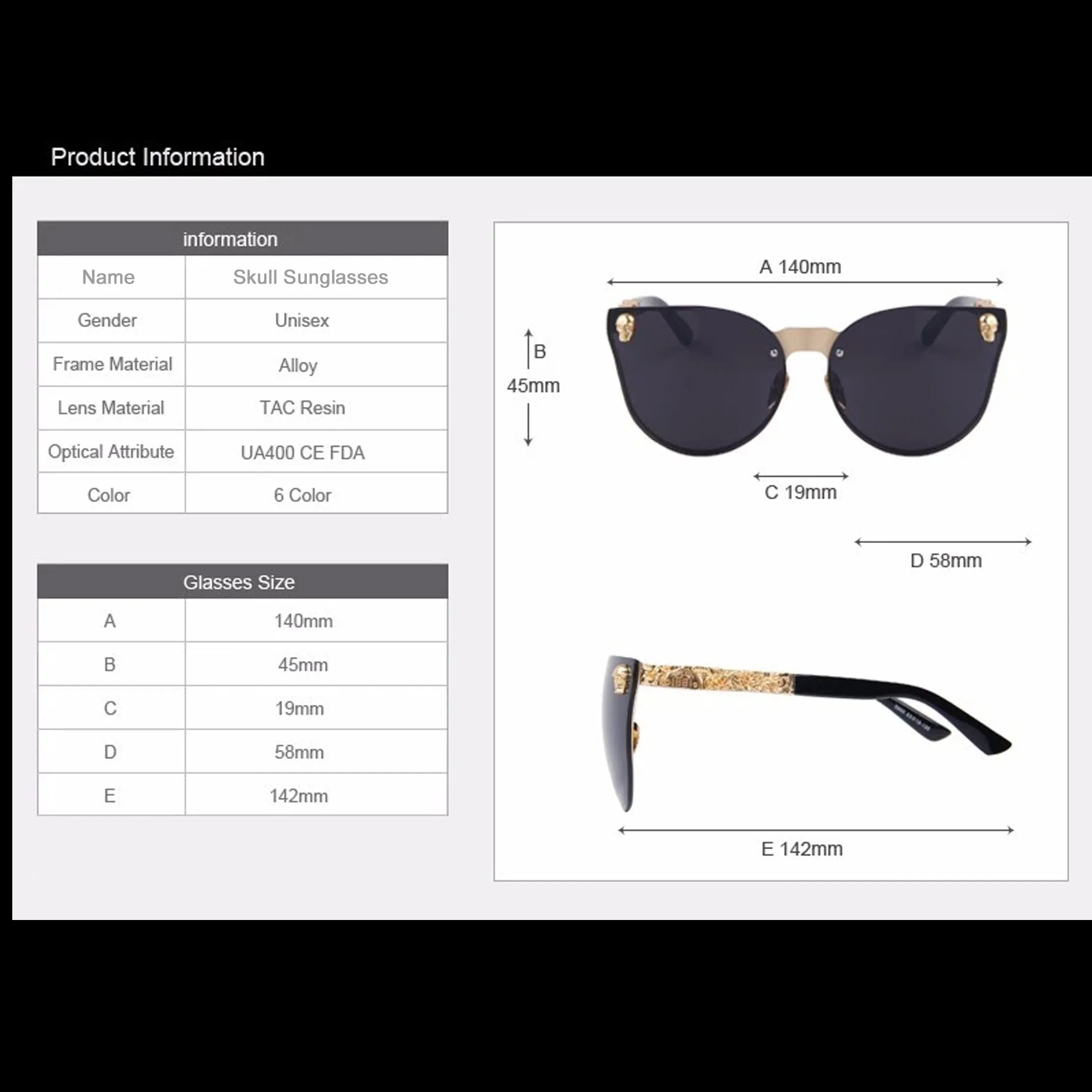 Skull Sunglasses