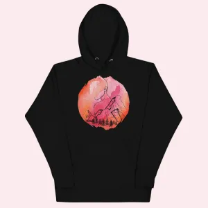 Sky Gesture Print Art Streetwear Hoodie